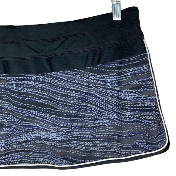 Athleta Ramp It Up Skort Black Grey Running Active Women’s 6 - Picture 3 of 12